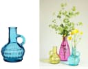 NaDeco Glasvase Lille Blau Klein 10cm Bild 2