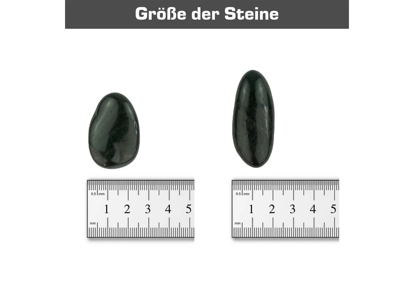 INTERGARDEN Zierkies Schwarz Poliert 2-3 cm, 1,5 kg