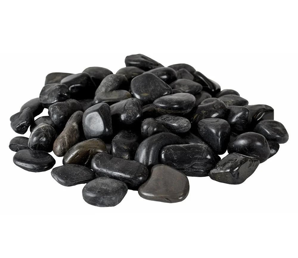 INTERGARDEN Zierkies Schwarz Poliert 2-3 cm, 1,5 kg - Bild 2