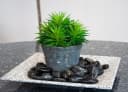 INTERGARDEN Zierkies Schwarz Poliert 2,5kg 2-3cm Bild 4