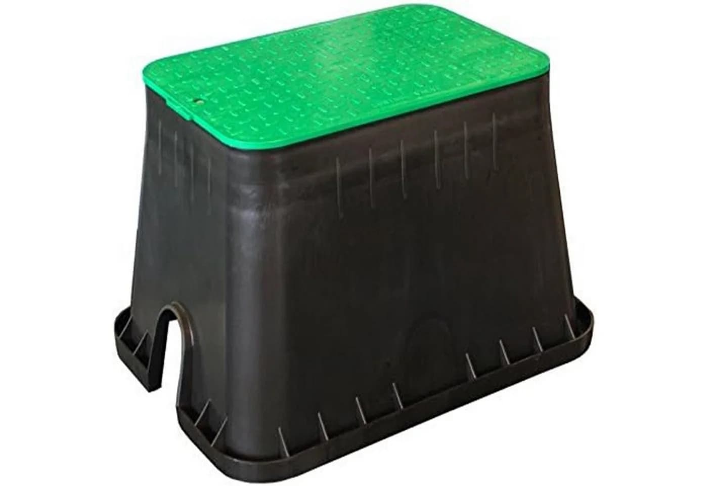 INTERGARDEN Bewässerungsventilbox Bodeneinbaukasten Grün Schwarz - Bild 2