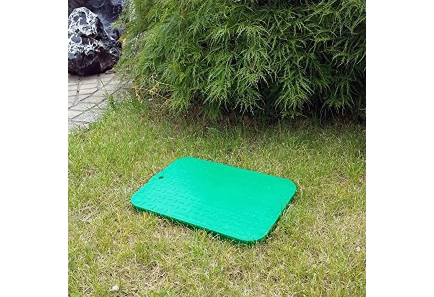 INTERGARDEN Bewässerungsventilbox Bodeneinbaukasten Grün Schwarz - Bild 4