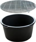 INTERGARDEN Teichschutzgitter Springbrunnenbecken 66cm Schwarz Bild 1