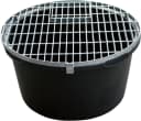INTERGARDEN Teichschutzgitter Springbrunnenbecken 66cm Schwarz Bild 2
