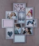 Levandeo® Bilderrahmen Collage Silber 10 Fotos Modern Bild 3