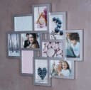 Levandeo® Bilderrahmen Collage Silber 10 Fotos Modern Bild 5