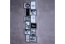 Levandeo® Bilderrahmen Collage Silber für 12 Fotos 3D Optik Bild 3
