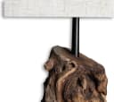 Levandeo® Nachttischlampe Treibholz Beige Bild 3