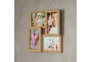 Levandeo® Bilderrahmen Collage Eiche-Optik MDF Holz Bild 3