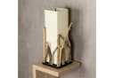 Levandeo® Nachttischlampe Treibholz 50 cm Braun Beige Bild 5
