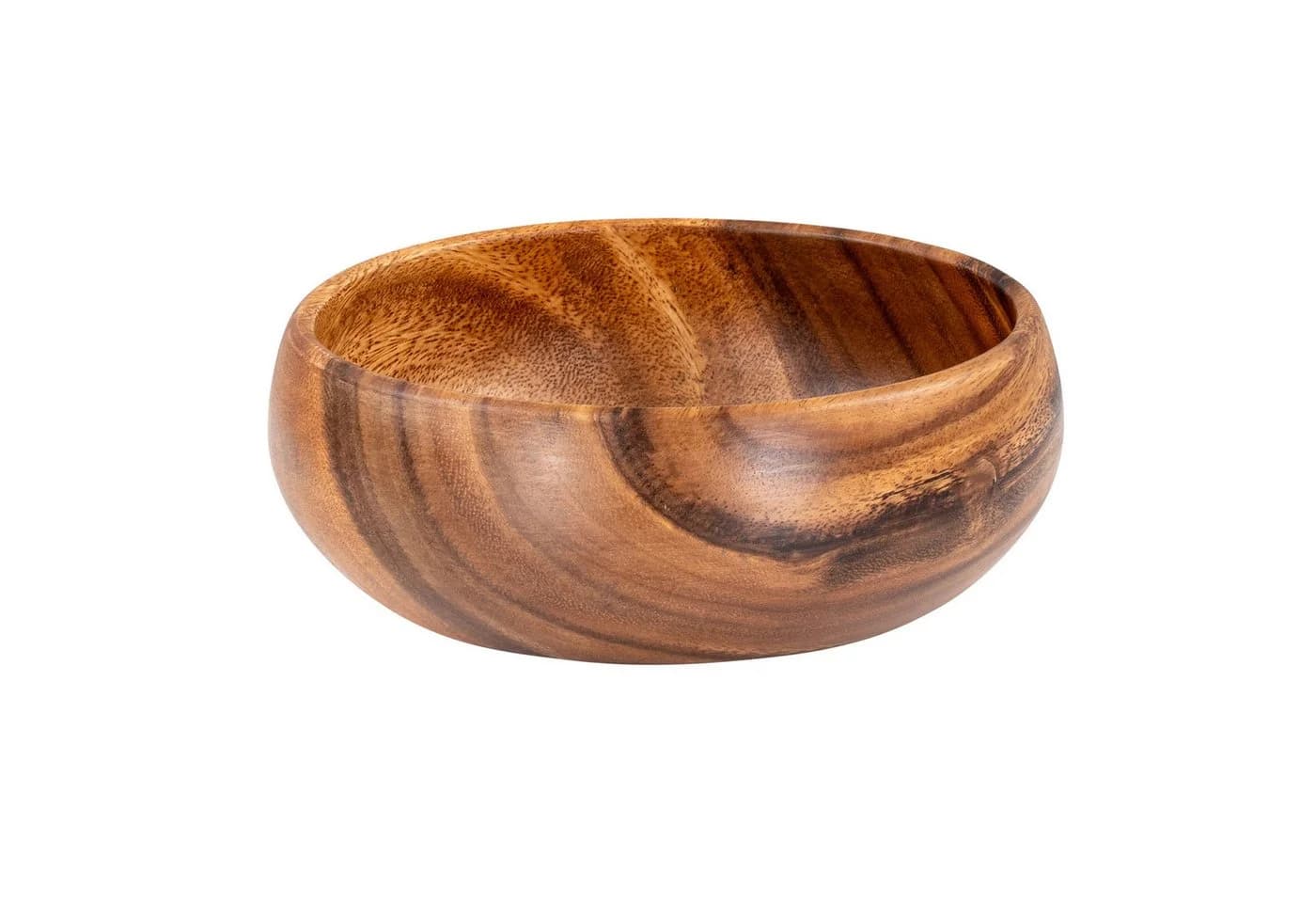 Levandeo® Dekoschale Akazie Rund Braun - Bild 2