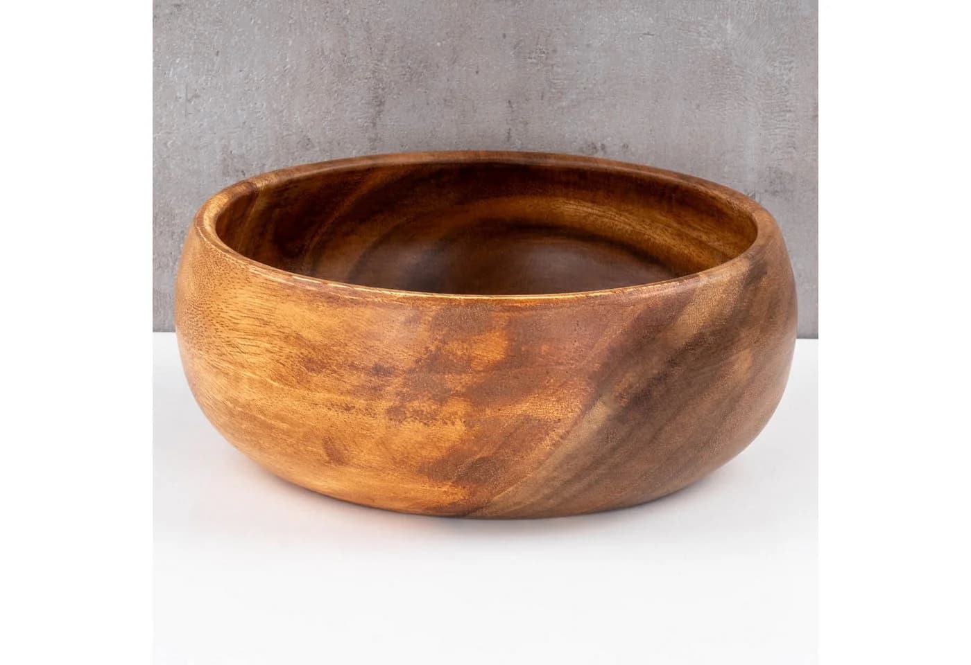 Levandeo Dekoschale Akazienholz 25cm Braun - Bild 5