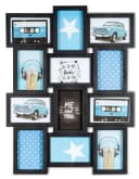 Levandeo® Bilderrahmen Collage Schwarz 12 Bilder 3D Optik Bild 2