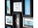 Levandeo® Bilderrahmen Collage Schwarz 12 Bilder 3D Optik Bild 4
