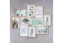 Levandeo® Bilderrahmen Collage 10 Fotos 10x15cm Holz Bild 1