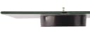 Levandeo® Wanduhr aus Glas 20x60cm mit Pasta Motiv Bild 4