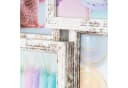 Levandeo® Bilderrahmen Collage 28x28cm 4 Fotos 10x15 Shabby Chic MDF Bild 4
