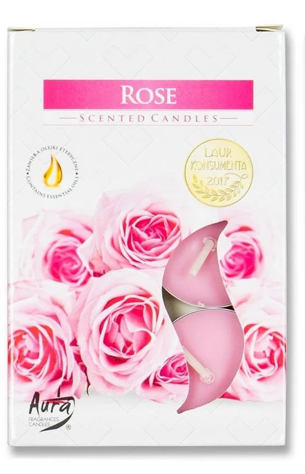 Levandeo® Duftkerze 24er Set Vanille Rose Orange Erdbeere Teelichter - Bild 4