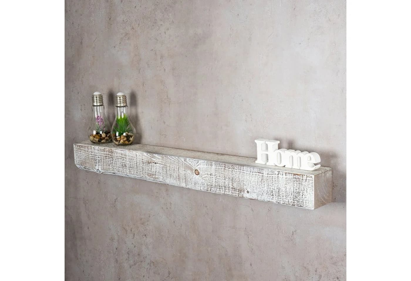 Levandeo® Wandregal Shabby Chic Massivholz - Bild 2