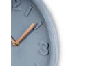 Levandeo® Wanduhr Beton Grau Kupfer Industrie-Look Bild 5