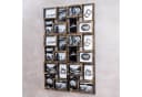 Levandeo® Bilderrahmen Collage Schwarz Kupfer 24 Fotos 10x15cm Bild 3