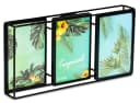 Levandeo® Bilderrahmen Collage 3D Schwarz Metall 3 Fotos 10x15cm Bild 2