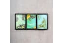 Levandeo® Bilderrahmen Collage 3D Schwarz Metall 3 Fotos 10x15cm Bild 3
