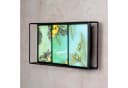 Levandeo® Bilderrahmen Collage 3D Schwarz Metall 3 Fotos 10x15cm Bild 4