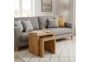 Levandeo® Couchtisch 2-Satztisch Wildeiche Bild 3