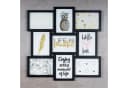 Levandeo® Bilderrahmen Collage Schwarz 9 Fotos 13x18 Bild 1
