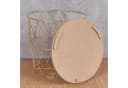 Levandeo® Couchtisch 3er Set Gold Braun Metall MDF Bild 4