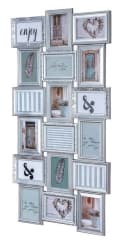 Levandeo® Bilderrahmen Collage Silber Barock 18 Fotos Bild 2