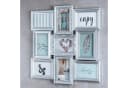 Levandeo® Bilderrahmen Collage Silber 9 Fotos Barock Bild 1