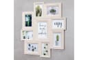 Levandeo® Bilderrahmen Collage 9 Fotos Creme Beige MDF Holz Bild 1