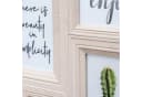 Levandeo® Bilderrahmen Collage 9 Fotos Creme Beige MDF Holz Bild 4
