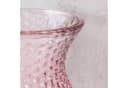 Levandeo® Dekovase Retro Rosa Glas Blumenvase Bild 4