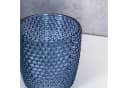 Levandeo® Teelichthalter 8er Set Blau Glas Retro Bild 5