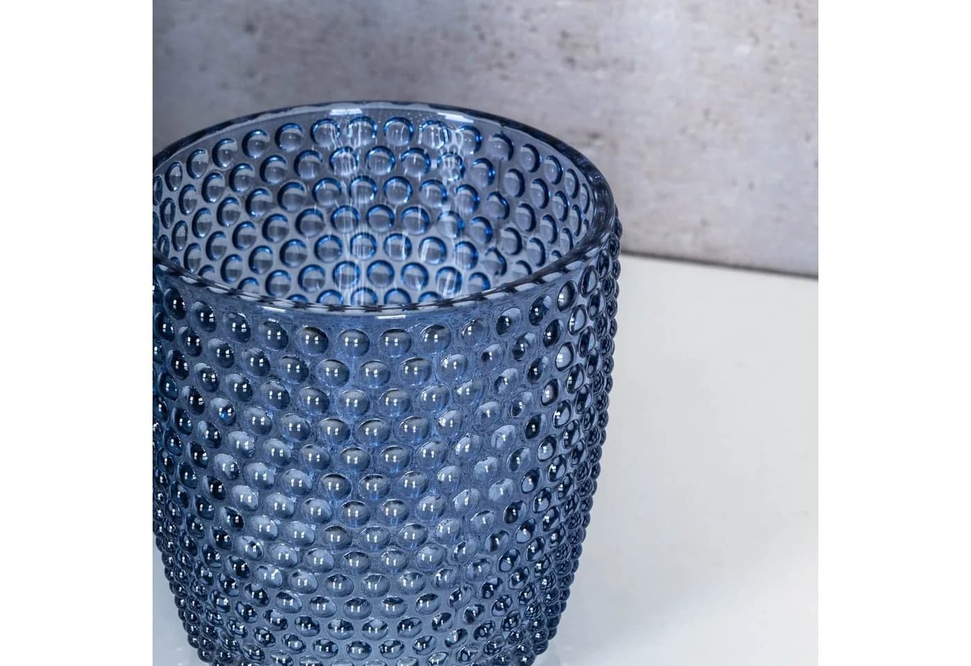 Levandeo® Teelichthalter 8er Set Blau Glas Retro - Bild 5