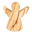 Levandeo® Schutzengel aus Olivenholz, Glücksbringer H6cm Bild 3
