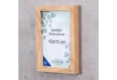 Levandeo® Bilderrahmen 10x15 Eiche Optik MDF Holz Bild 3