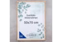 Levandeo® Bilderrahmen Eiche Optik 50x70 cm Acryl Bild 3
