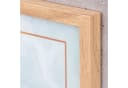 Levandeo® Bilderrahmen Eiche Optik 50x70 cm Acryl Bild 5