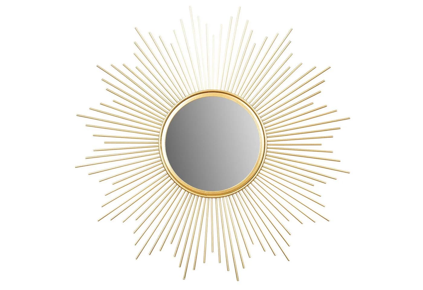 Levandeo® Dekospiegel Gold Boho Sonnenstrahlen Metall - Bild 2
