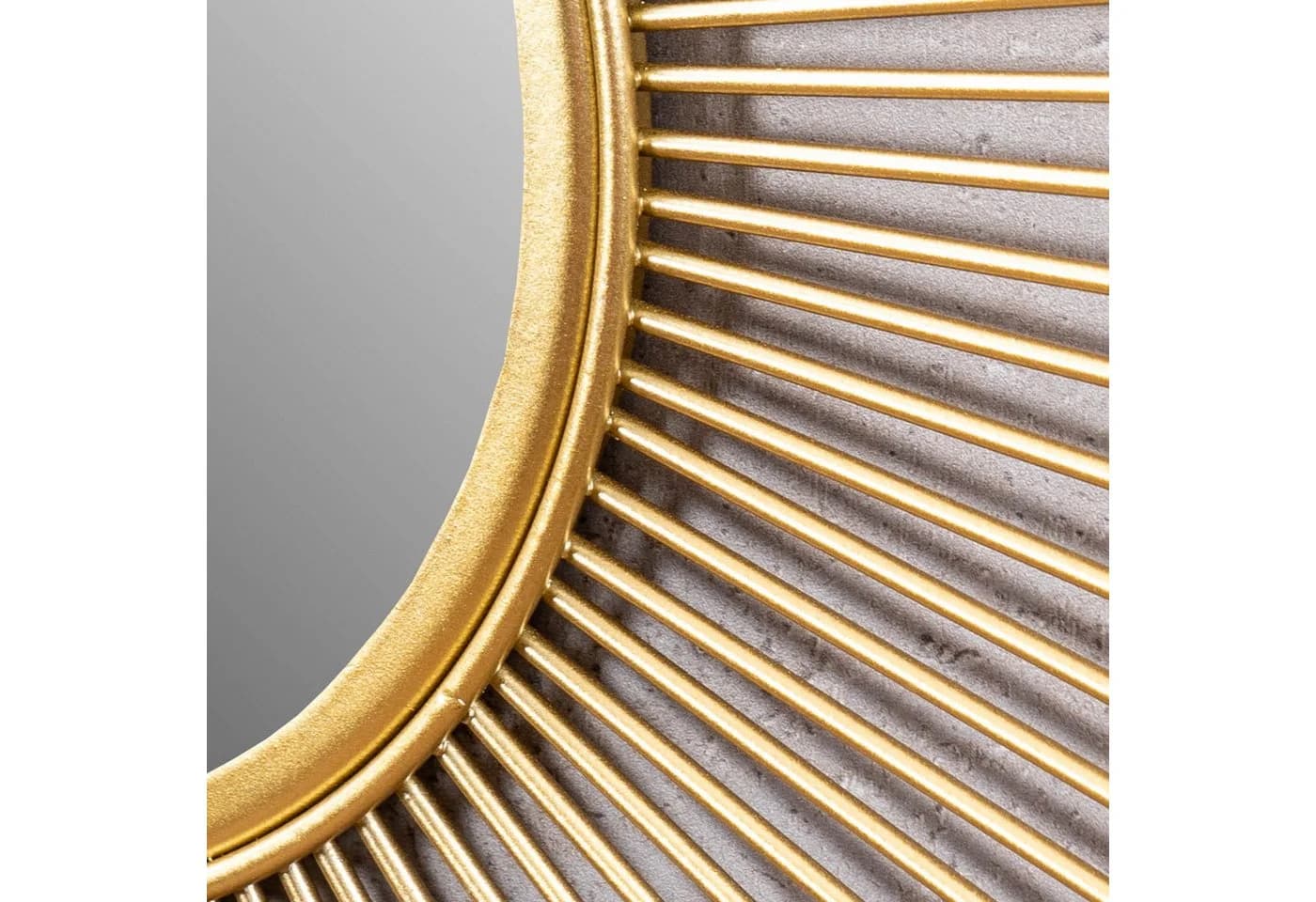 Levandeo® Dekospiegel Gold Boho Sonnenstrahlen Metall - Bild 5