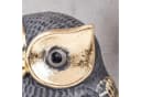 Levandeo Dekofigur Eule Schwarz Gold Tonfigur Tischdeko Bild 3