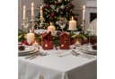 Levandeo® 2er Set Teelichthaus Porzellan Bordeaux Rot Bild 5