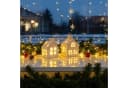 Levandeo® Teelichthalter 2er Set LED Haus Weiß Porzellan Lichthaus Tischdeko Skandi Design Bild 4