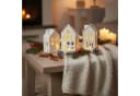 Levandeo® Teelichthalter-Set 3er Weiß Keramik Bild 2