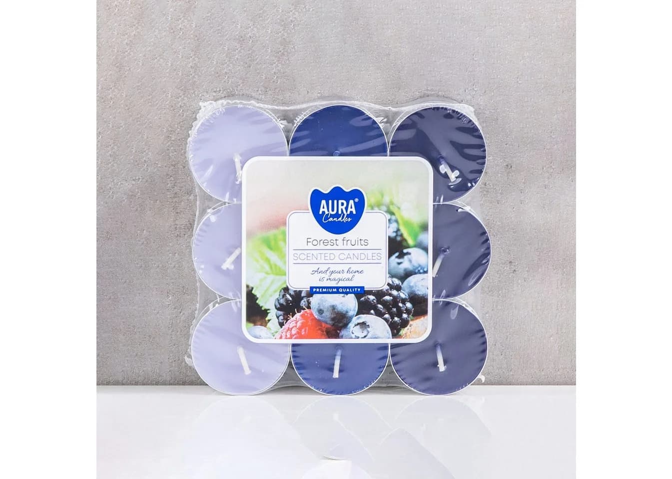 Levandeo® Duftkerze 36 Kerzen Duft Teelichter 2x18 Stück Erdbeere Waldfrucht - Bild 3