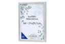 Levandeo® Bilderrahmen A4 Silber MDF Holz Acrylglas Bild 2